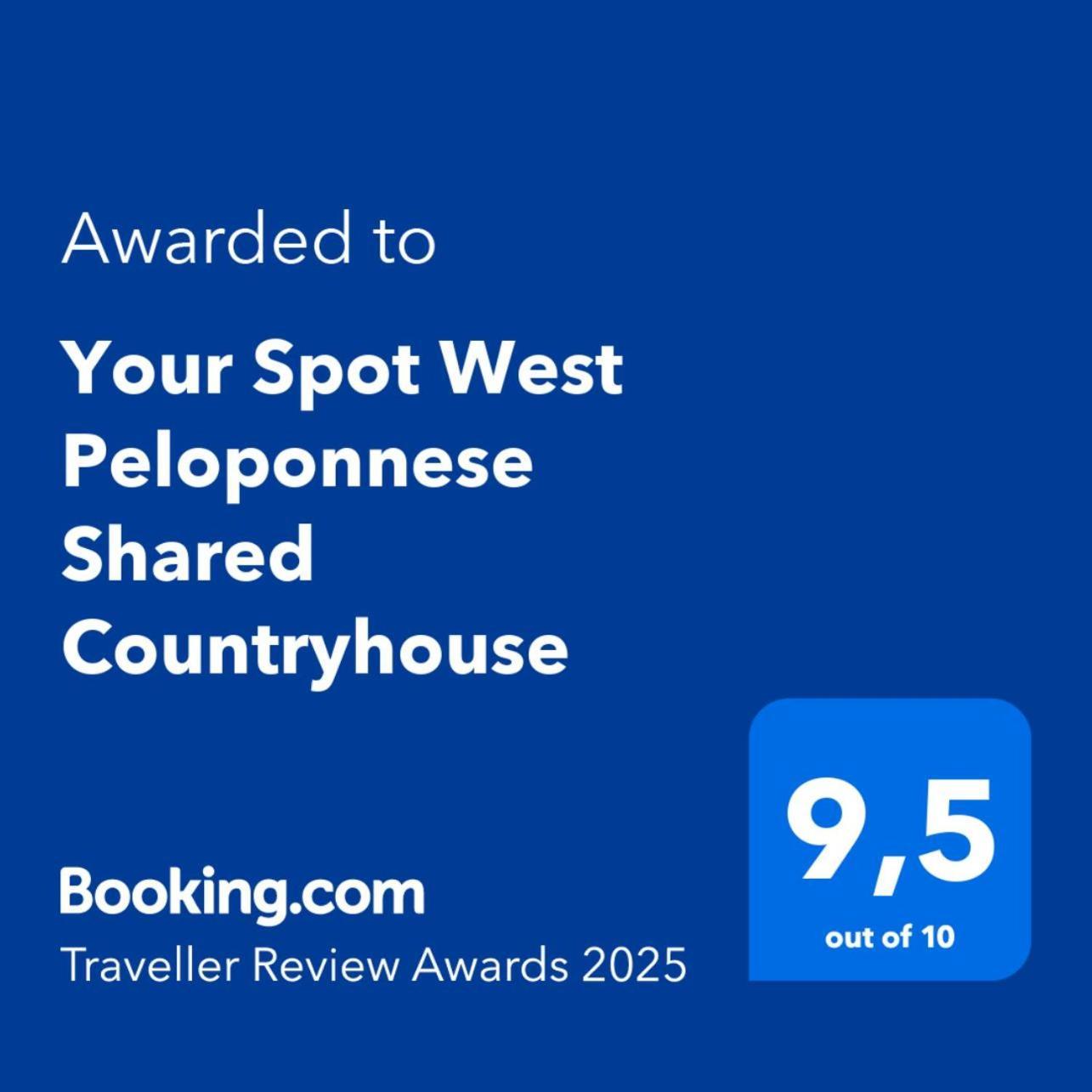 Your Spot West Peloponnese Shared Countryhouse Zaharo Dış mekan fotoğraf